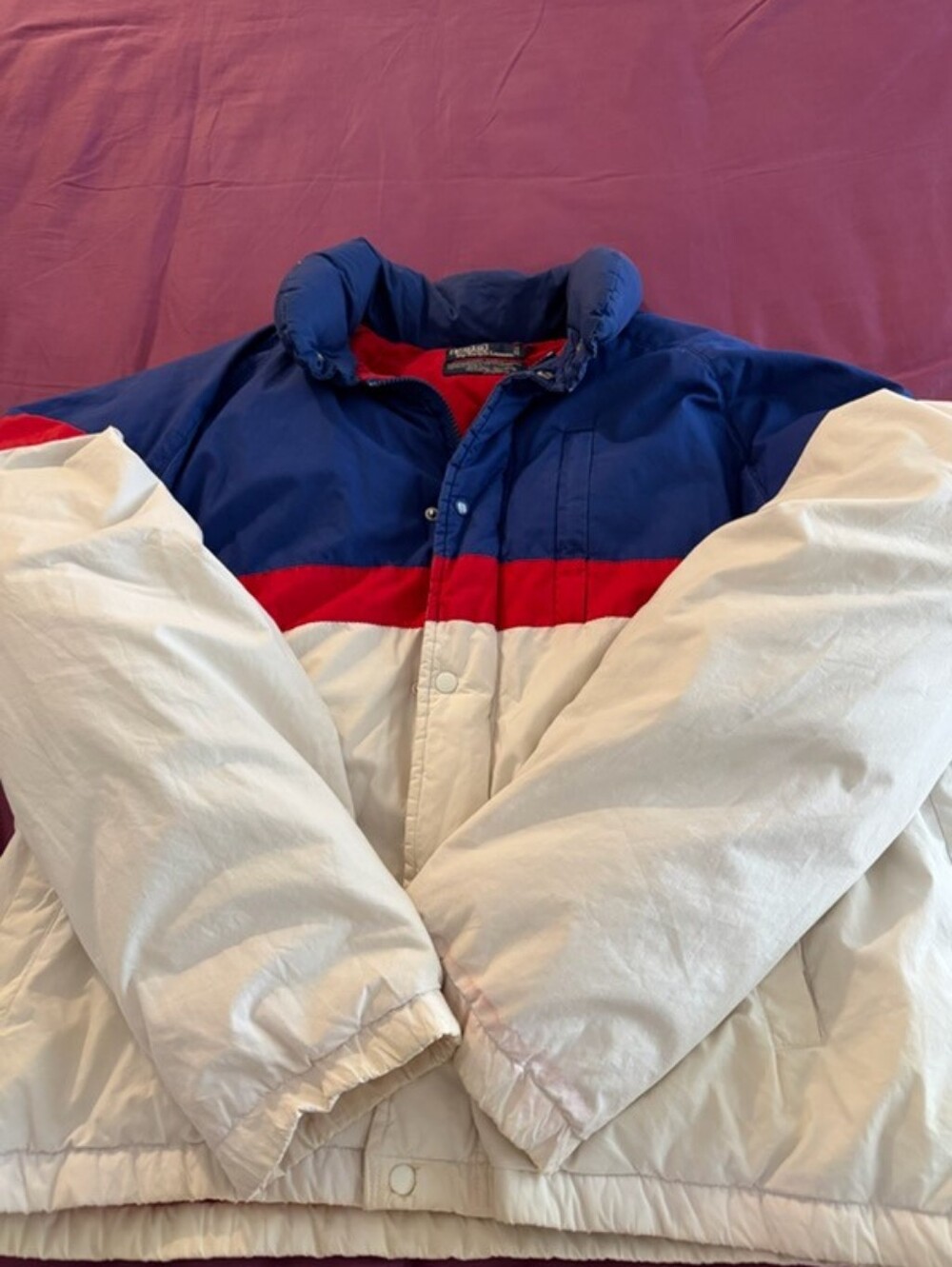 Vinrage 80's Polo Ralph Lauren Unicrest Patch Ski Jacket.